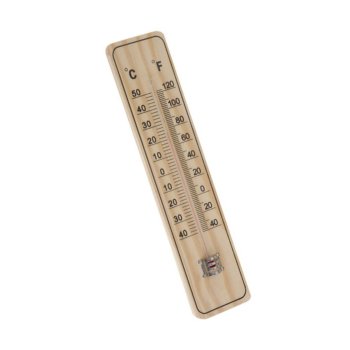 Houten thermometer